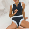 sisia泳衣女2025新款运动冲浪连体三角显瘦遮肚泡温泉度假游泳衣SWS24-23a 商品缩略图2