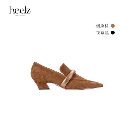heelz设计师手工鞋履 ｜金条羊翻毛乐福鞋 4.5公分 商品图2