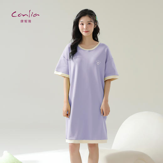 康妮雅女式短袖睡裙 521622263 商品图1