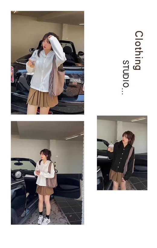 【诗铭洛可】MJ162连帽上衣卫衣B21-1 商品图1