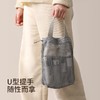 【旅行洗漱包】2025新款ins风简约收纳包 网眼手提化妆包女健身旅行透气沥水收纳袋 商品缩略图1