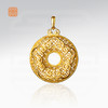 玺匠金铺《足金花丝如意平安扣》足金9999黄金吊坠 吉祥饰品挂件 商品缩略图1