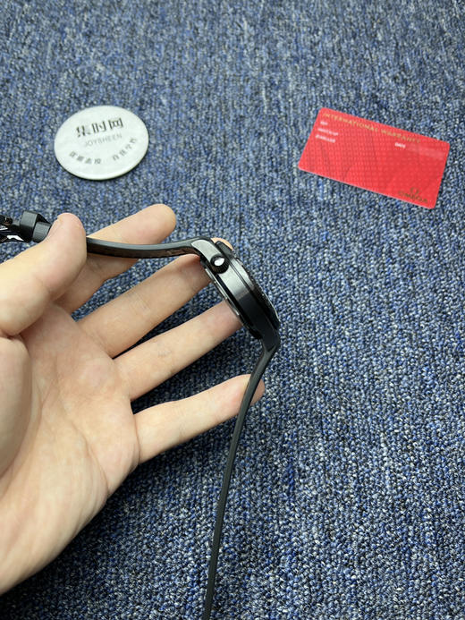 墨黑海马 桀骜登场 欧米茄VS新品海马300系列 陶瓷海马 男士机械腕表 表径43.50mm 商品图3