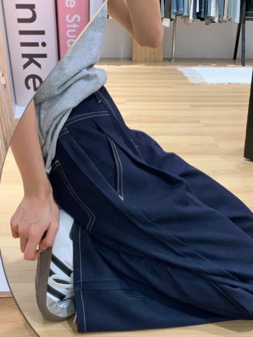 <曾小咸推荐> 抗皱阔腿软牛仔裤 日常169.99/件 活动价129.99/件！！ 商品图1