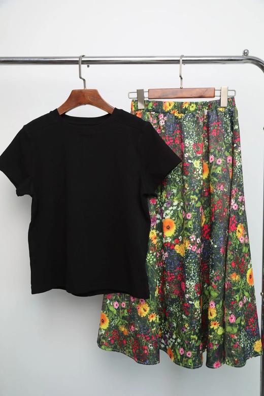 LPIUTY品牌直发！步步生花~短袖半裙套装 C1225057 商品图11