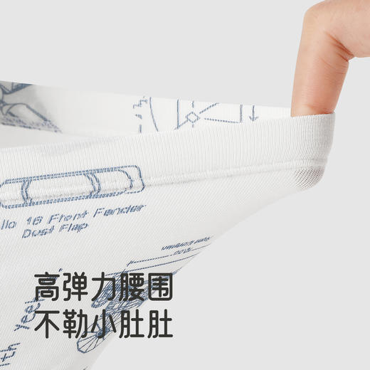 【商场同款】英氏儿童内裤四季竹纤维透气款男童女童莫代尔内裤 商品图3