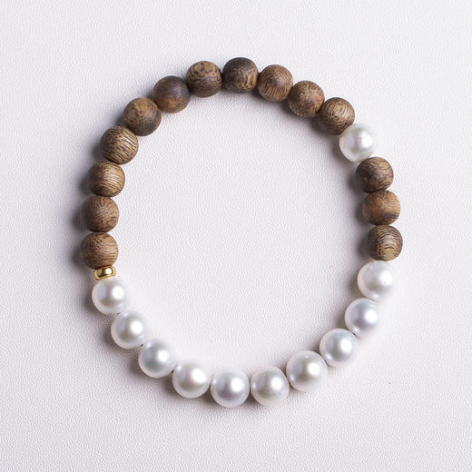 XY0202沉香+珍珠手串 商品图5