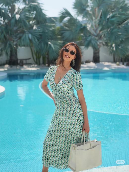 628-3 DVF双面穿连衣裙  瓜穿L 商品图14