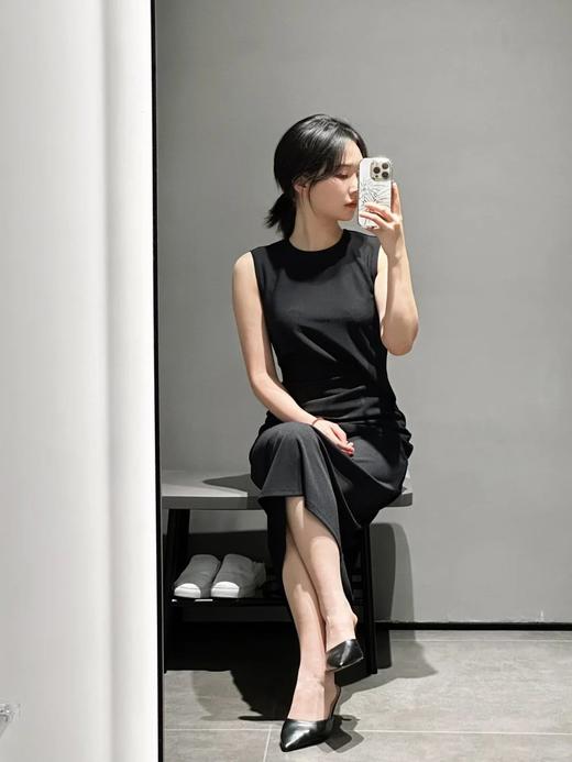 TH 无袖圆领针织连衣裙 ME3162 商品图7