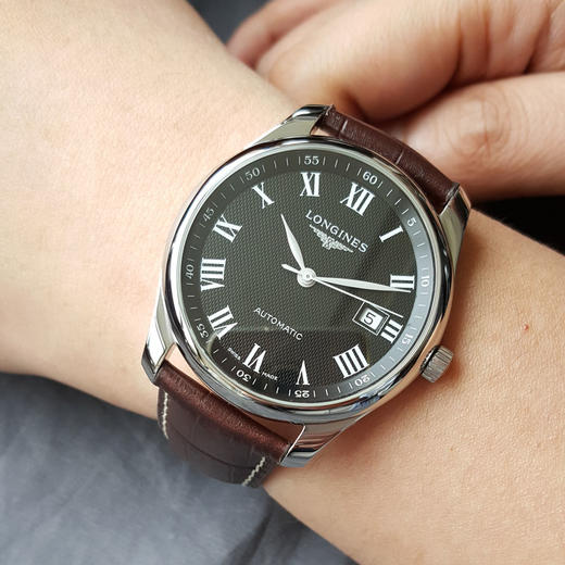 【95新】LONGINES 浪琴名匠系列L2.793.4.51.7自动机械机芯40MM（男款）日期显示160625NJS12 商品图8