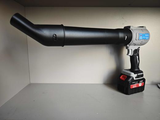 【货号07339】牧田款大功率暴风枪吹风机加长款分体头锂电吹风机锂电除尘器调速吹风机 商品图7