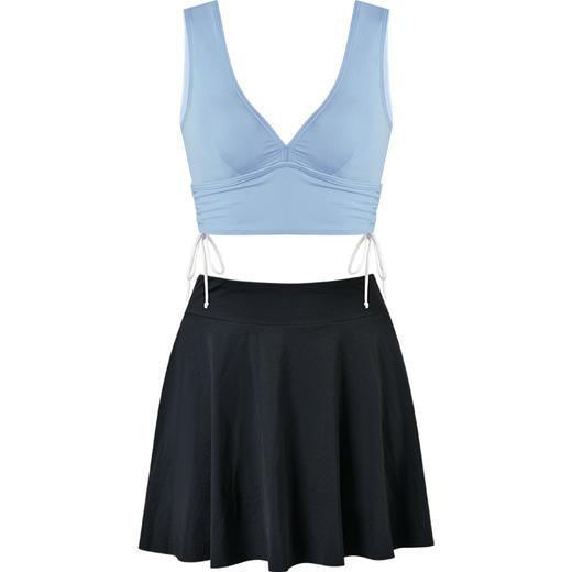 sisia新款绝美分体泳衣女款纯欲高级感性感辣妹风泡温泉度假泳装 商品图8