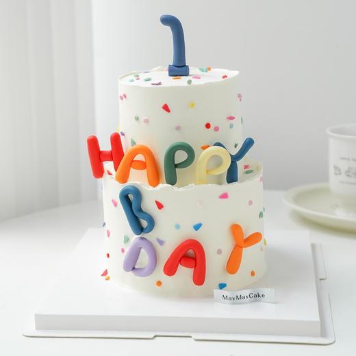 双层|ins彩色·Birthday cake【B5070】 商品图1