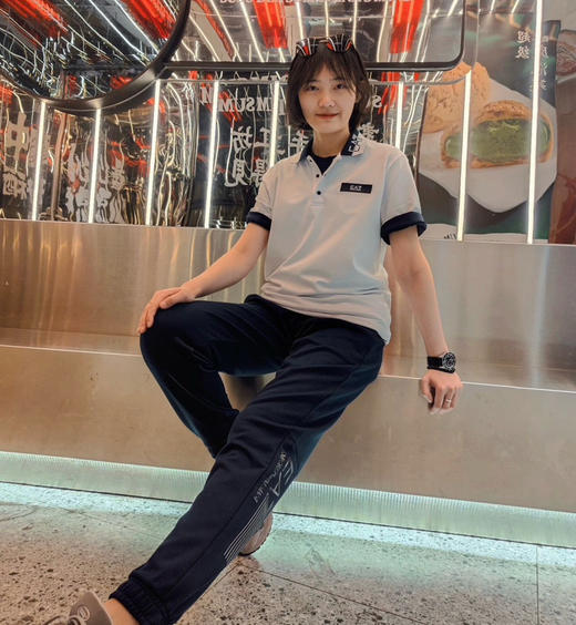 纯原单阿*尼EA7Polo衫短袖T恤062802 商品图8