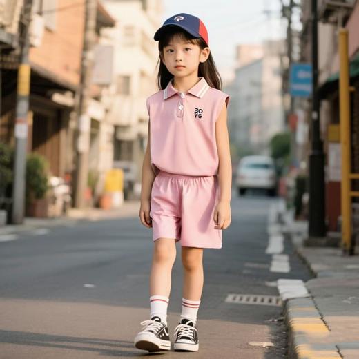 【29.9元/套】儿童高尔夫polo套装丨舒适穿搭 洋气休闲两件套 商品图2