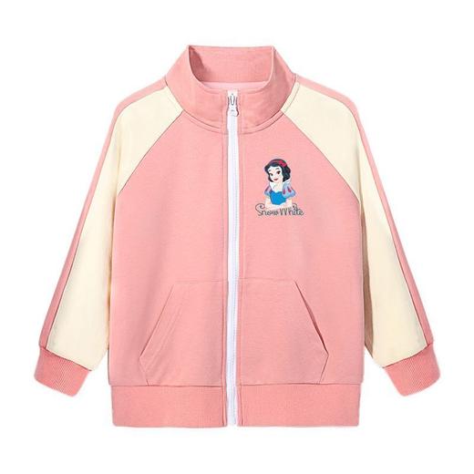 迪士尼女童加绒外套冬款2024新款棒球服儿童冬装大童加厚棉服潮酷 商品图5