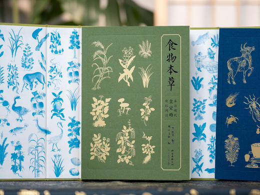 十点出版｜《食物本草-来自明代皇室的饮膳图谱》492种食药，492幅丹青彩绘，5万余字台阁体书法，来自明朝皇室的养生秘籍！药食同源的直观解读！最好的健康之道，或许就藏在老祖宗的一粥一饭之间。 商品图2