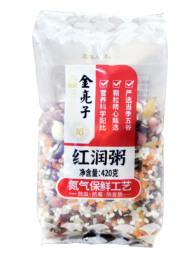 金亮子·红润粥420g  富含红豆、红枣营养 适合女性的滋补粥品