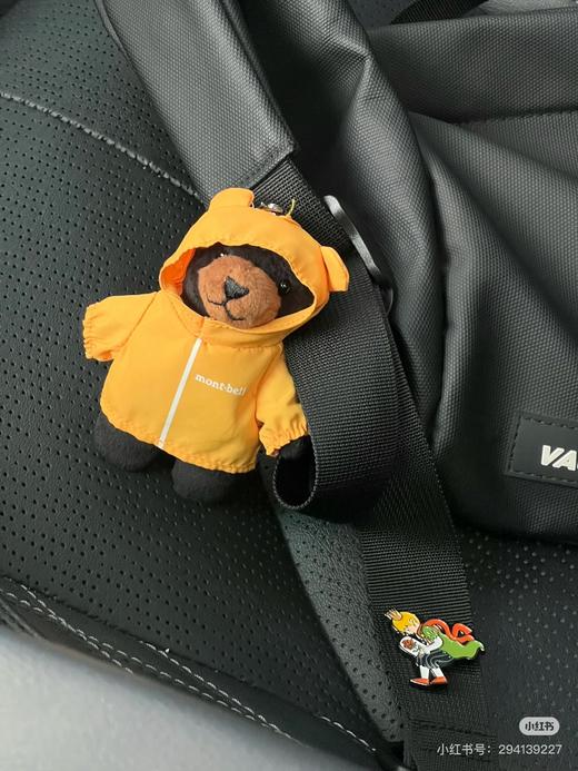 montbell日本官方新款户外挂件挂饰钥匙扣背包配件手机小熊LOGO 商品图6