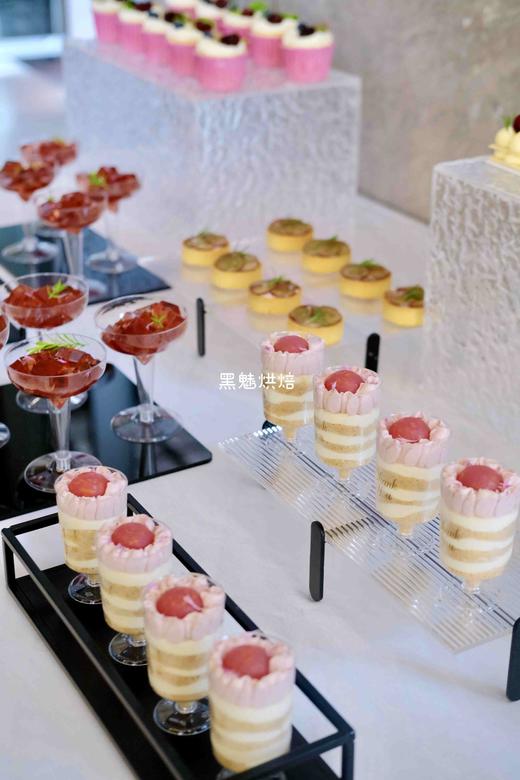 玫红色系茶歇 商品图3