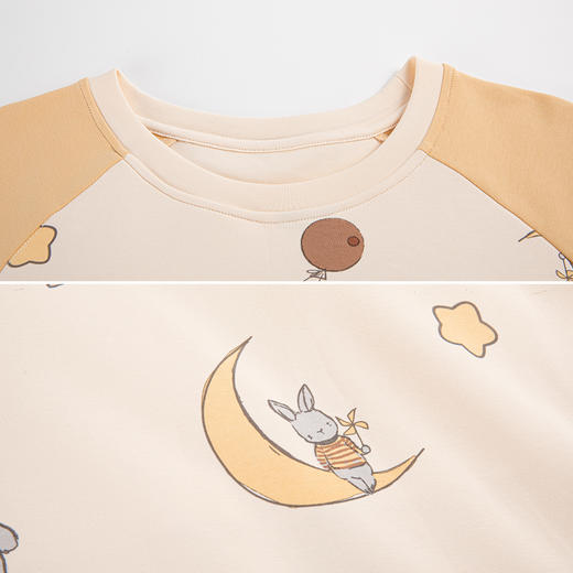 康妮雅女式长袖睡裙 商品图6