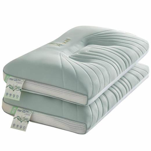 【A类凉感丝 循环透气 人体工学分区】冰丝枕头护颈椎助睡眠 商品图4