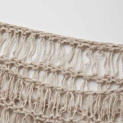 ROMI STUDIO“纵横交织”亚麻棉混纺手工钩织镂空罩衫 RWCRSZ3292 【发货时间：25-30天】 商品图2