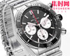 陶瓷圈 新品-百年灵 BLS机械计时系列 男士腕表 子弹链钢带 表径44mm 商品缩略图4