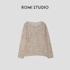 ROMI STUDIO“纵横交织”亚麻棉混纺手工钩织镂空罩衫 RWCRSZ3292 【发货时间：25-30天】 商品缩略图0