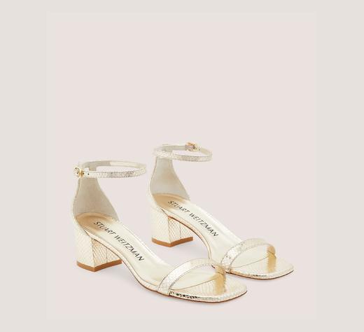 断码好折！SW SIMPLECURVE 粗高跟凉鞋5厘米跟 商品图1