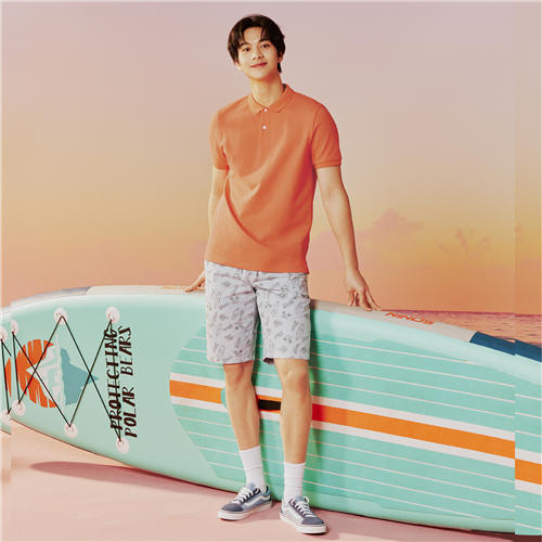 佐丹奴男装25年新款商场同款莱卡棉百搭舒适休闲POLO01015242 商品图1