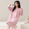 康妮雅女式长袖睡裙 商品缩略图9