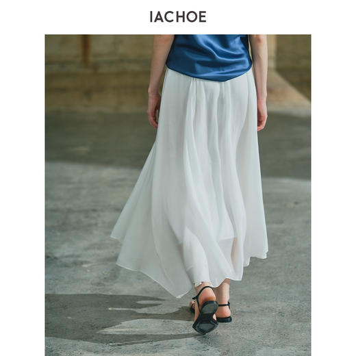 棉仓3621517008-IACHOE飘逸感仙女半身裙 商品图4