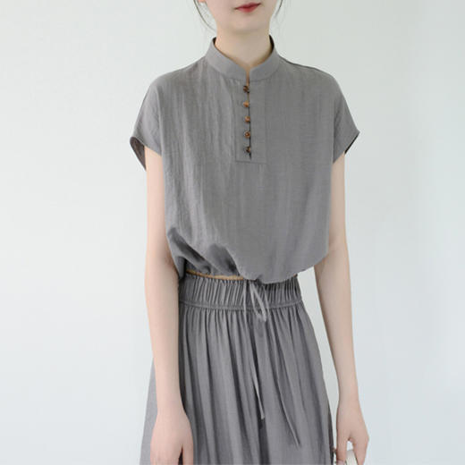 裁缝学苑AH25立领短款小衫纸样女装上衣服装打板版型图纸 商品图4