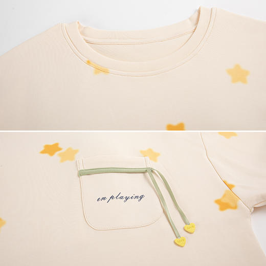 康妮雅女式长袖睡裙 商品图8