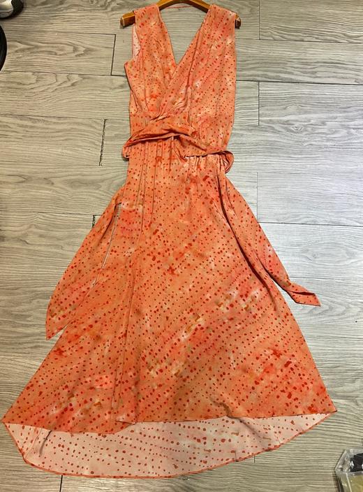 【门店同款】ENJOY夏季日落之橘飘逸长裙 163301781 商品图2