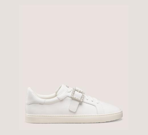 SW LIVVY 女款珍珠扣运动鞋休闲鞋 商品图1