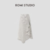 ROMI STUDIO“灵动优雅”100%色纺亚麻不规则条纹半身裙 RWCRXW4538 【发货时间：25-30天】 商品缩略图0
