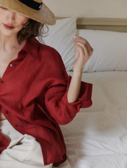 【BaiLIDE天丝衬衫】三个款 三个色随便选～穿上直接自带“韩剧女主滤镜”天丝王炸面料天丝纤维! 商品图3