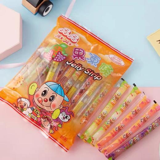 台湾晶晶500g蒟蒻椰果果冻 乳酸菌果冻条怀旧解馋休闲零食 商品图0