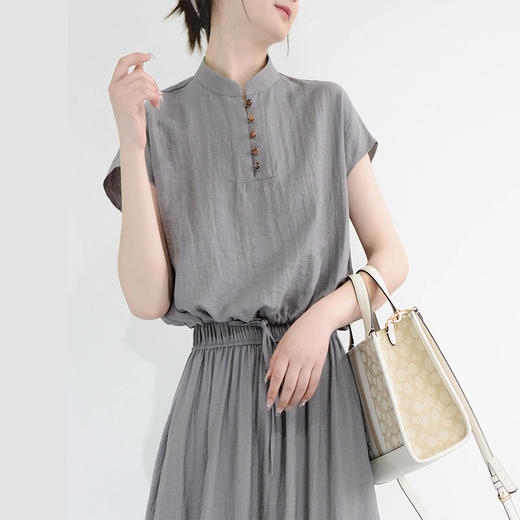 裁缝学苑AH25立领短款小衫纸样女装上衣服装打板版型图纸 商品图2