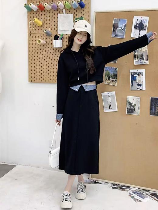 套装【诗铭洛可】XC867卫衣➕半裙两件套B22-2 商品图4