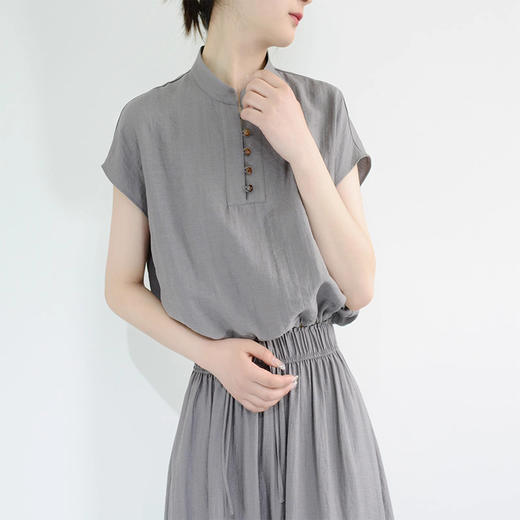 裁缝学苑AH25立领短款小衫纸样女装上衣服装打板版型图纸 商品图1