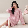 康妮雅女式长袖睡裙 商品缩略图6