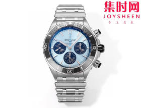 陶瓷圈 新品-百年灵 BLS机械计时系列 男士腕表 子弹链钢带 表径44mm