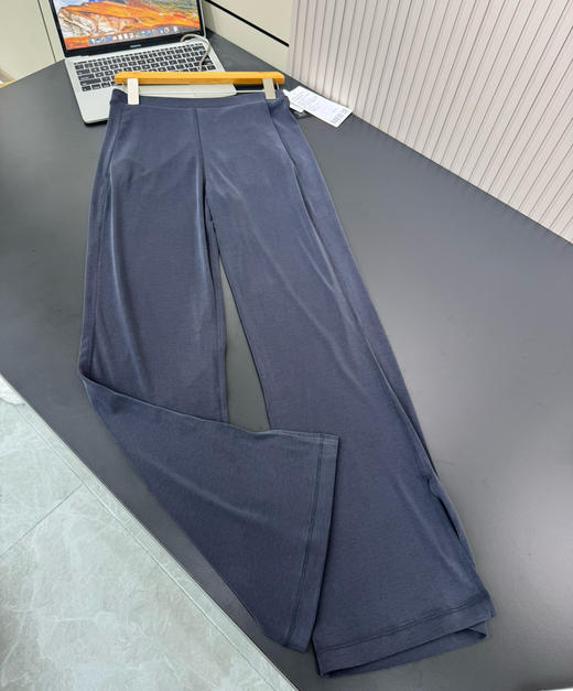 lulu家softstreme高腰垂坠感开叉喇叭裤062810 商品图11