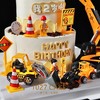 1027CAKE | 双层  工程车 挖土机 商品缩略图2