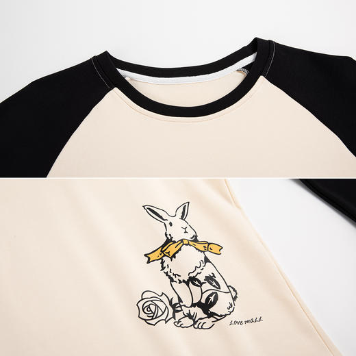 康妮雅女式长袖长裤套头套装 商品图6