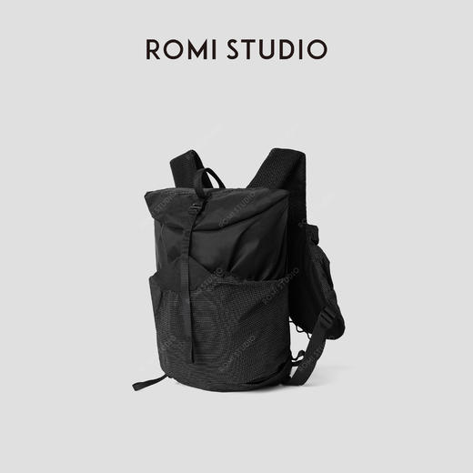 ROMI STUDIO 首饰袋 轻量化户外登山徒步黑色双肩背包 RWBLP31778 商品图2