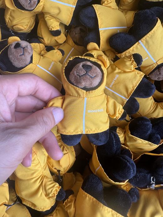 montbell日本官方新款户外挂件挂饰钥匙扣背包配件手机小熊LOGO 商品图1